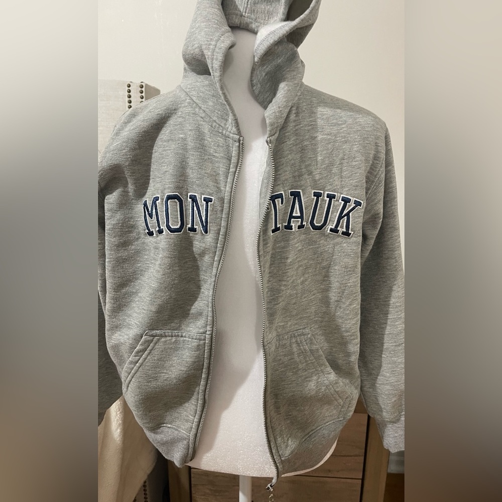 Montauk sweater hoodie, Boys size Large from Montauk Clothing Co.